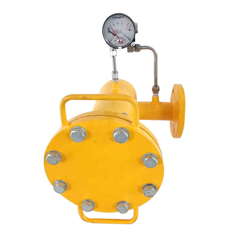 LPG/naturgas/brændstofgasfilter med differentieret trykmåler