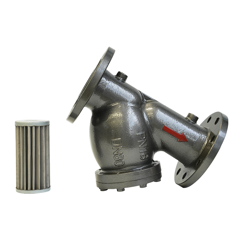 PN16 DN50/DN80 Flanged duktil jern Y-type sil