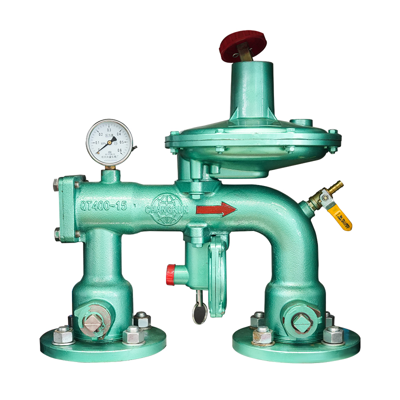 Naturgastrykreguleringsboks, vægmonteret bygningstrykreguleringsboks