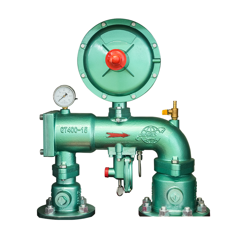 Naturgastrykreguleringsboks, vægmonteret bygningstrykreguleringsboks